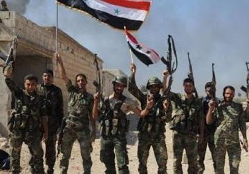 فرار تروریست ها درپی پیشروی های ارتش سوریه