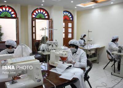 فراوری ماسک توسط جهاد دانشگاهی بوشهر