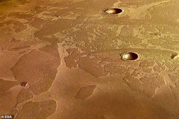 آتشفشان های روی مریخ فعال هستند
