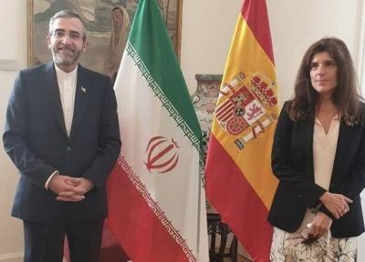 دیدار علی باقری با معاون وزیر خارجه اسپانیا