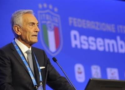 تور ارزان ایتالیا: رأی اعتماد رئیس فدراسیون فوتبال ایتالیا به مانچینی